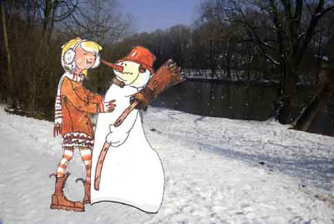Anna im Winter