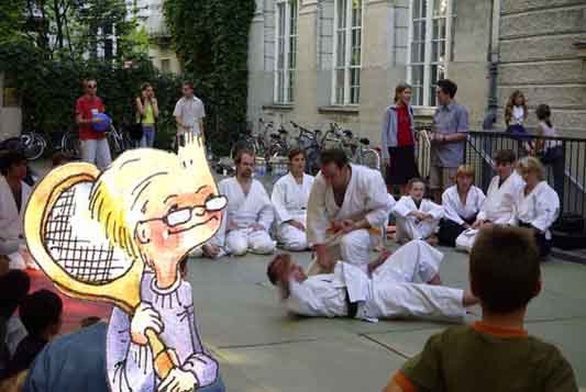 Daniel beim Judo