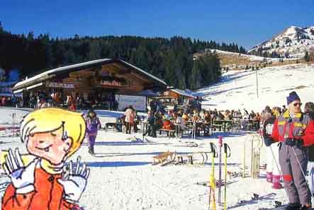 Berge im Winter
